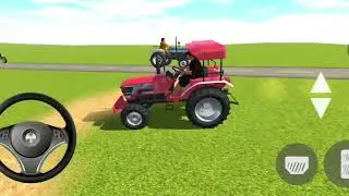 indian tractor driving 3d : Swaraj tractor game new update / android game #tractorgame #androidgame