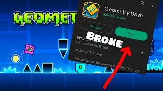 pov: you parents refused to buy Geometry dash for you