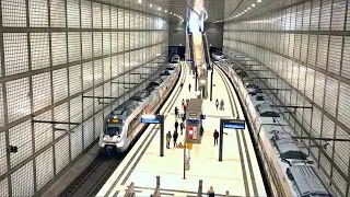 Leipzig City Tunnel | Leipzig S-Bahn (Mitteldeutschland) 🇩🇪 | 2023