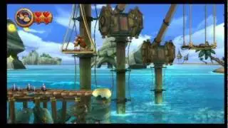 Donkey Kong Country Returns - 2-1 Poppin' Planks