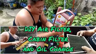 Mitsubishi Xpander DIY Air Filter, Cabin Filter and Oil change | Paano magchange oil ng sasakyan