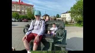Тобольский кремль и сад Ермака.