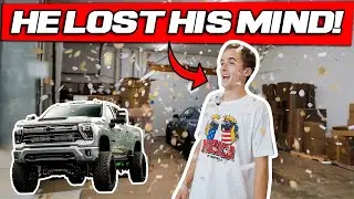 F250 Winner's Shocked Reaction + Our New LTZ Z71 Duramax Build!