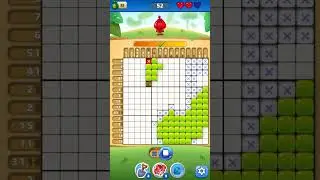 Nono Crossing Picture Nonogram level 52