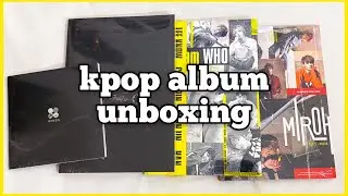 РАСПАКОВКА АЛЬБОМОВ BTS - Wings, Stray Kids - Mixtape, I am WHO, MIROH | k-pop album unboxing