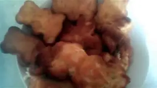 Бисквитное печенье с грушей