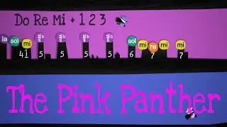 Pink Panther - Boomwhackers DoReMi + 123