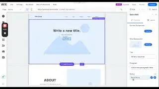 How to edit text and titles in Wix