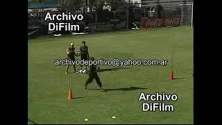 Conferencia del futbolista de Boca Juniors Lucas Viatri 2009