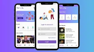Waste Food Managment System in | PHP | Flutter | App | Food Donation App in Flutter | PHP | Projects