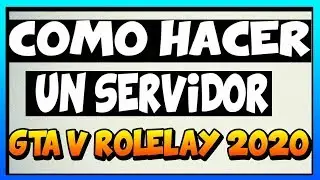 🥇 GTA V ROLEPLAY COMO CREAR UN SERVIDOR (fivem zap hosting 2020)