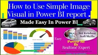 Power BI Custom Visuals  || Simple Image Visual in Power BI Report || Power BI || SS Skills