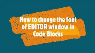 How to change the font in Code Blocks