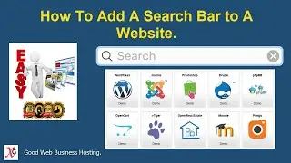 How To Add A Search Bar to A Website.