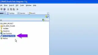 Oracle Data Integrator (ODI) Training