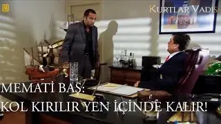 Memati Baş: Kol kırılır yen içinde kalır!