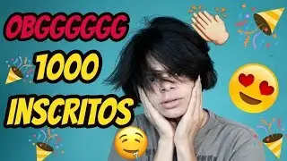 Obrigado, pelos mil inscritos!