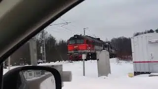 Поезд на Рублёвской ветке.