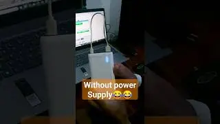 Power bank charging 😁 #powerbank #withoutpowersupply #shorts #viral #magic #looping #Salar #12thfail
