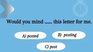 30 Grammar Quiz/English grammar mocktest/mixed grammar quiz/check your English level