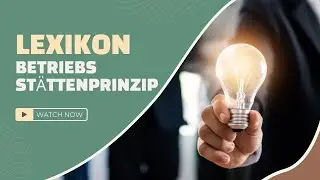 Betriebsstättenprinzip