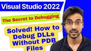How to Debug DLLs or external resource Without PDB Files