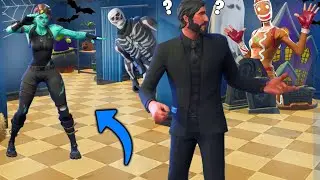Verstecken als HALLOWEEN Dekoration in Fortnite!