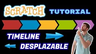 Cómo hacer una LÍNEA DE TIEMPO con DESPLAZAMIENTO | TIMELINE efecto SCROLL | Tutorial de Scratch 3.0