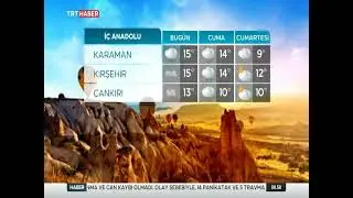 Trt Haber Hava Durumu 18-19-20-Kasım 2021