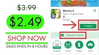 Worms 4 - play store sales