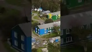 Посёлок Крабозаводское. Остров Шикотан. Курильспие острова