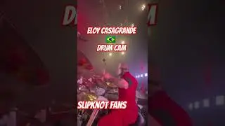 Slipknot Eloy casagrande drum cam, austin Texas 2024