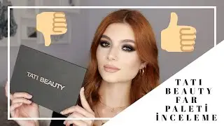 TATİ BEAUTY FAR PALETİ İNCELEME / DUMANLI GÖZ MAKYAJI  | Erin Şengül