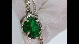 Кулон с изумрудами.+79117047793