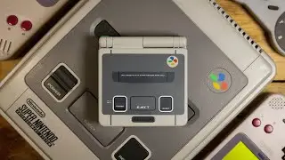 Making a Mini SNES SP! - GameBoy Advance SP Teardown & Reshell
