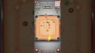 Lucky win in Carrom Friends.