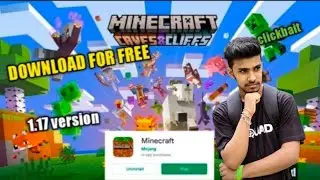 HOW TO DOWNLOAD MINECRAFT 1.17 Version  on Android 2021 || free || Gamers level ||