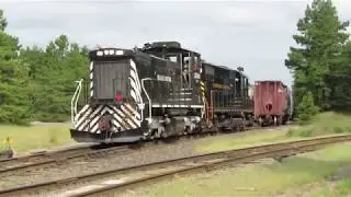 Winchester and Western Railroad Switching cars for Durand Glass
