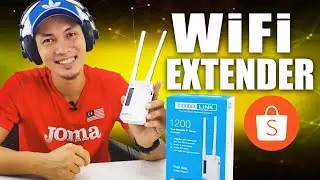 WIFI Extender MURAH TOTOLINK EX1200M | UNBOXING DAN REVIEW WIFI BOOSTER | CARA SETUP WIFI BOOSTER