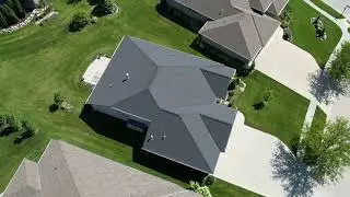 Roof Drone Video