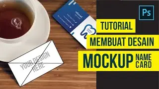 Cara Membuat Desain Mockup Business Card / Mockup Kartu Nama di Adobe Photoshop