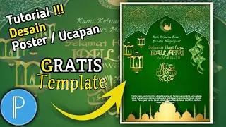 Pixellab tutorial | Cara Membuat Desain Ucapan Hari Raya Idul Fitri