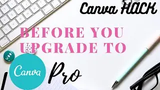 Canva hack | How to get premium images for FREE | Learn how to remove watermarks