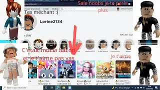 ✨ Histoire Roblox ✨ J'ai insulté ma meilleure amie de bacon puis....