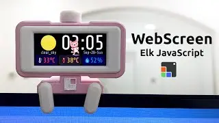 Web Screen ESP32: Run Apps from SD Card with Elk JavaScript Engine + LVGL Integration ⁨@HWMediaLab⁩