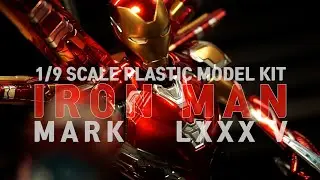 [프라모델,도색]아이언맨 마크85 반짝반짝 도색하기 / 1/9 SCALE PLASTIC MODEL KIT IRON MAN MARK.85 PAINTING