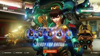4 COMP games as Dva (ALL WINS) twitch.tv/liongray_ow2