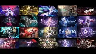 All Honkai Star Rail 5* Character Trailers synced to their 2D art (Boothill 2.2)