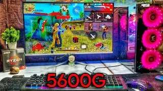 Ryzen 5 5600g Free Fire 🔥 King 👑 R5 5600g  Free Fire  