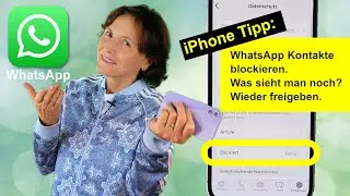 WhatsApp iPhone: Block and unblock contacts. What will the other person see?